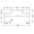 galvanized plate door frame roll forming machine made in china